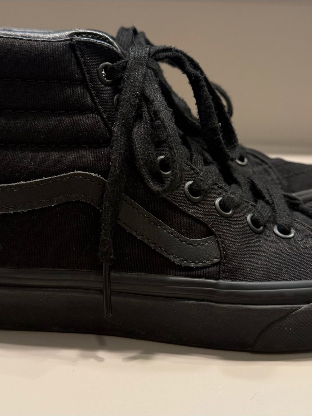 Vans Black Sk8-Hi High Top Sneakers